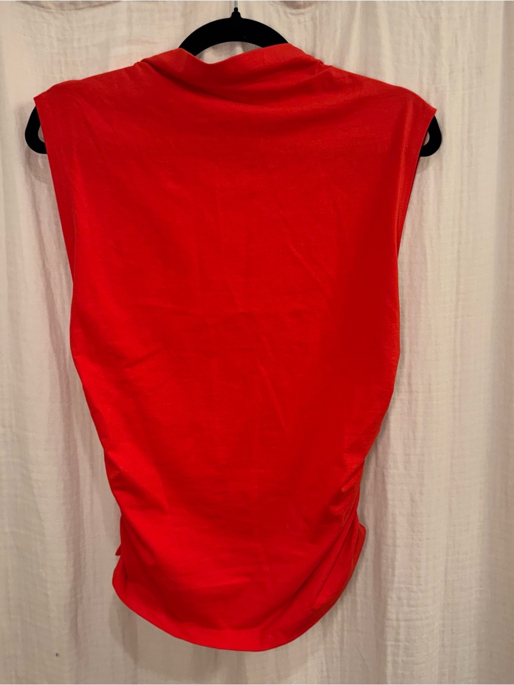 Maeve Ruched Mock Neck Top - Picture 2 of 3